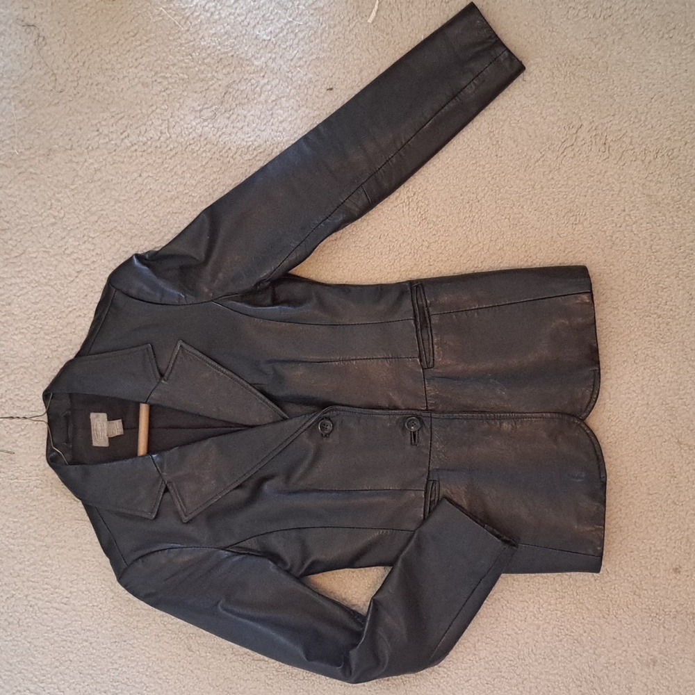 Ladies leather jacket